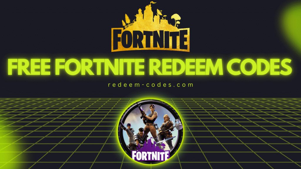 Free Fortnite Redeem Codes
