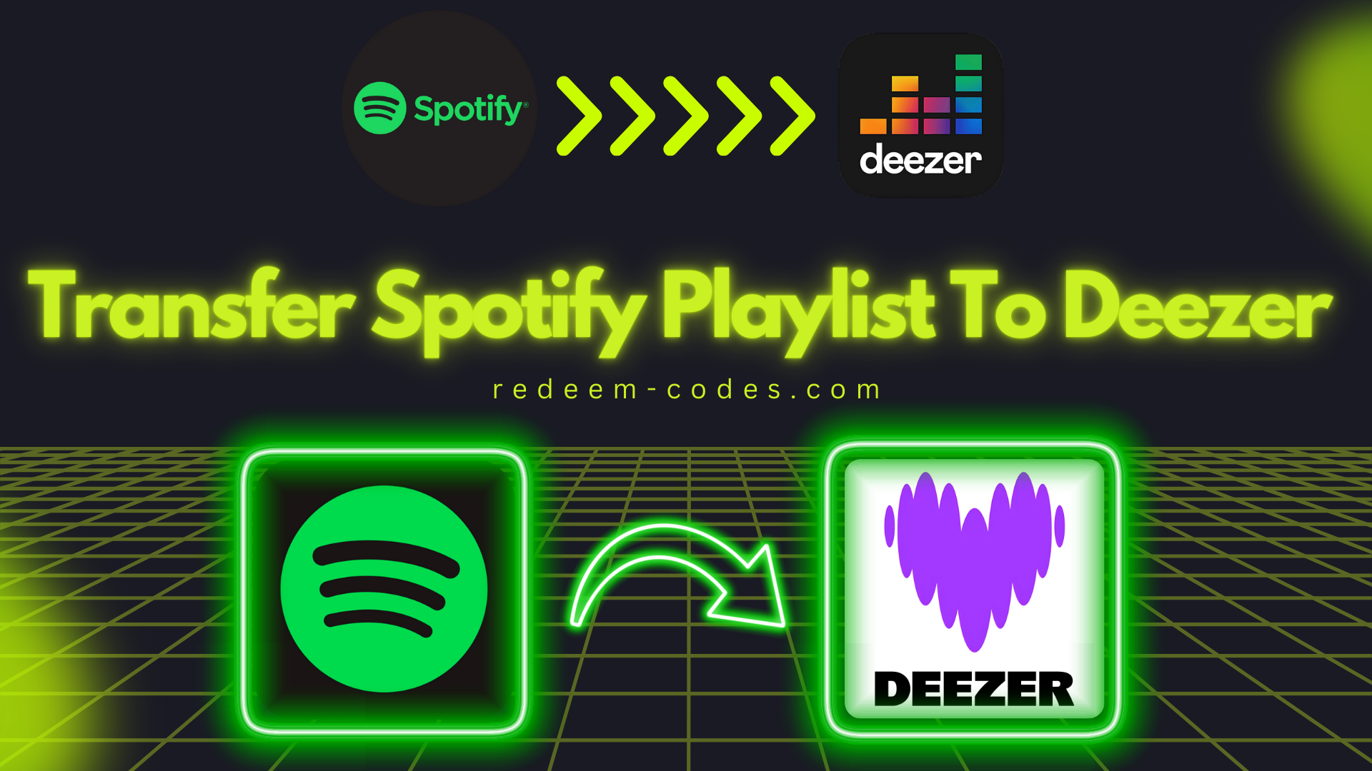 Transfer Spotify Playlist to Deezer
